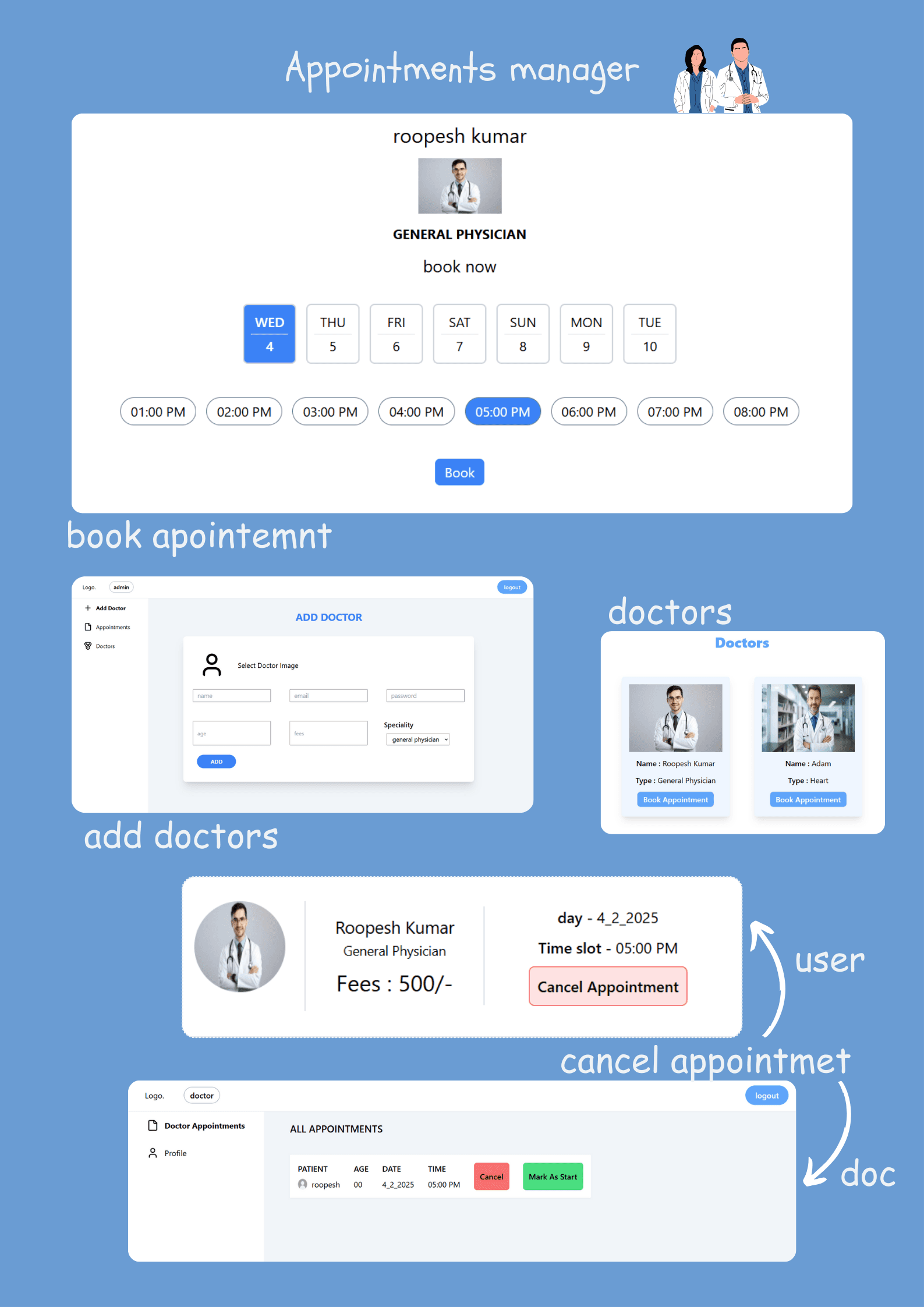 appointment simulator